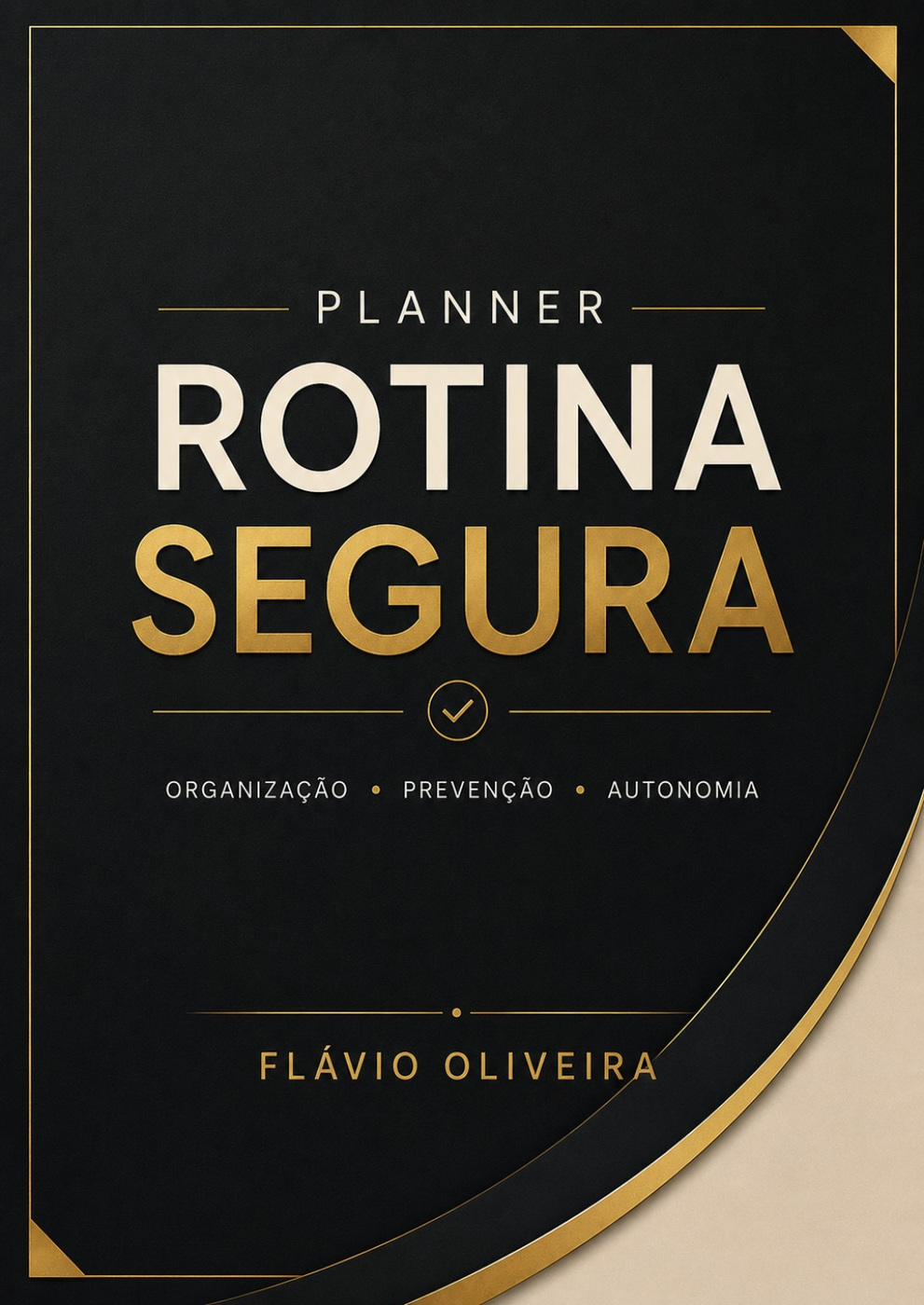 Capa oficial do Planner Rotina Segura