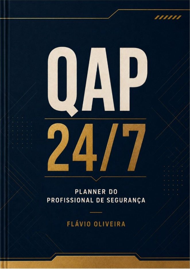Capa oficial de QAP 24/7 — Planner do Profissional de Segurança